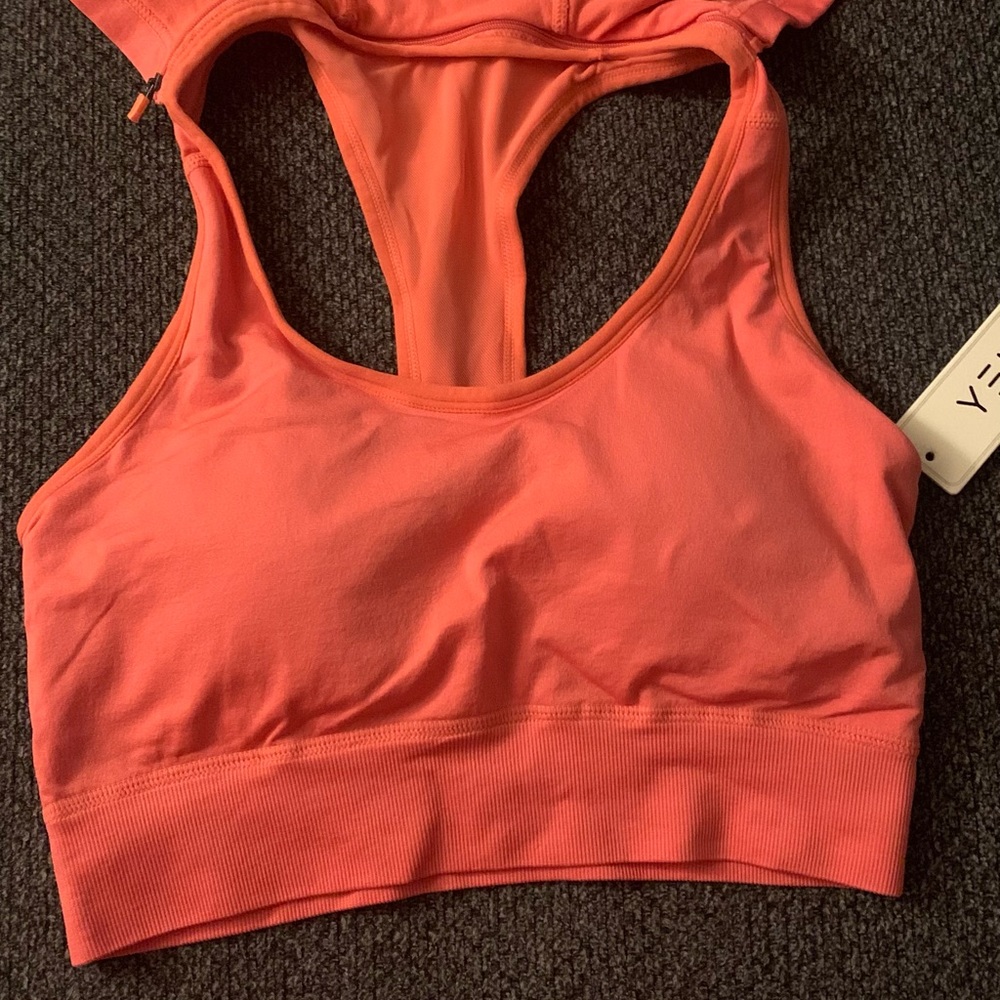 Hooded (detachable) sports bra